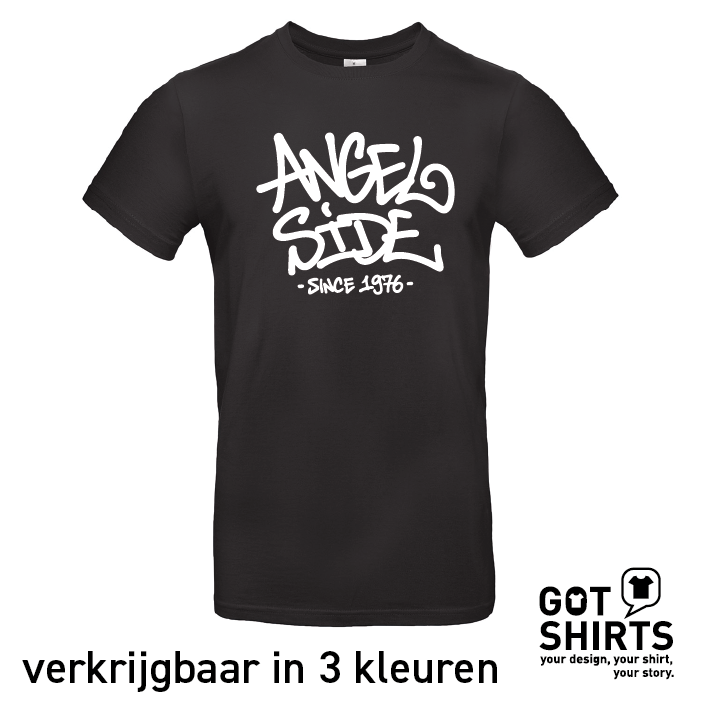 Angelside t-shirt AS Graffiti (ook in kindermaten) - Afbeelding 2