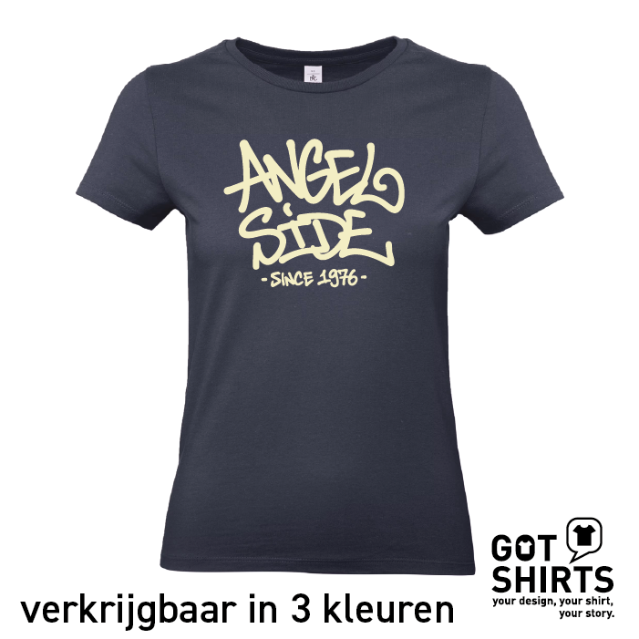 Angelside t-shirt AS Graffiti (ook in kindermaten) - Afbeelding 6