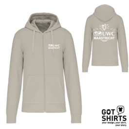 UWC Men's eco-friendly zip-through hoodie