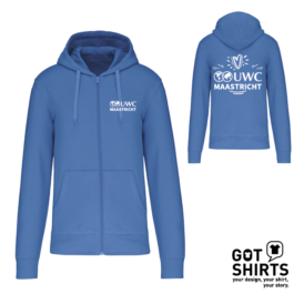 UWC Men's eco-friendly zip-through hoodie