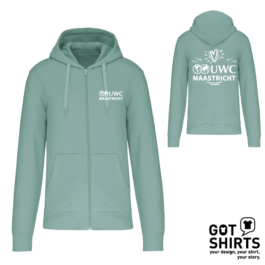 UWC Men's eco-friendly zip-through hoodie