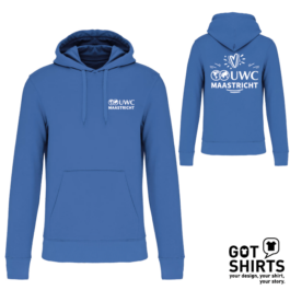 UWC Men's eco-friendly hooded sweatshirt