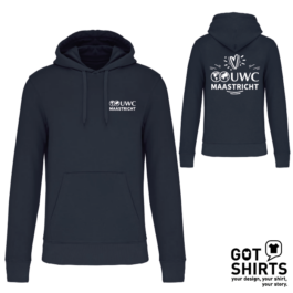 UWC Men's eco-friendly hooded sweatshirt